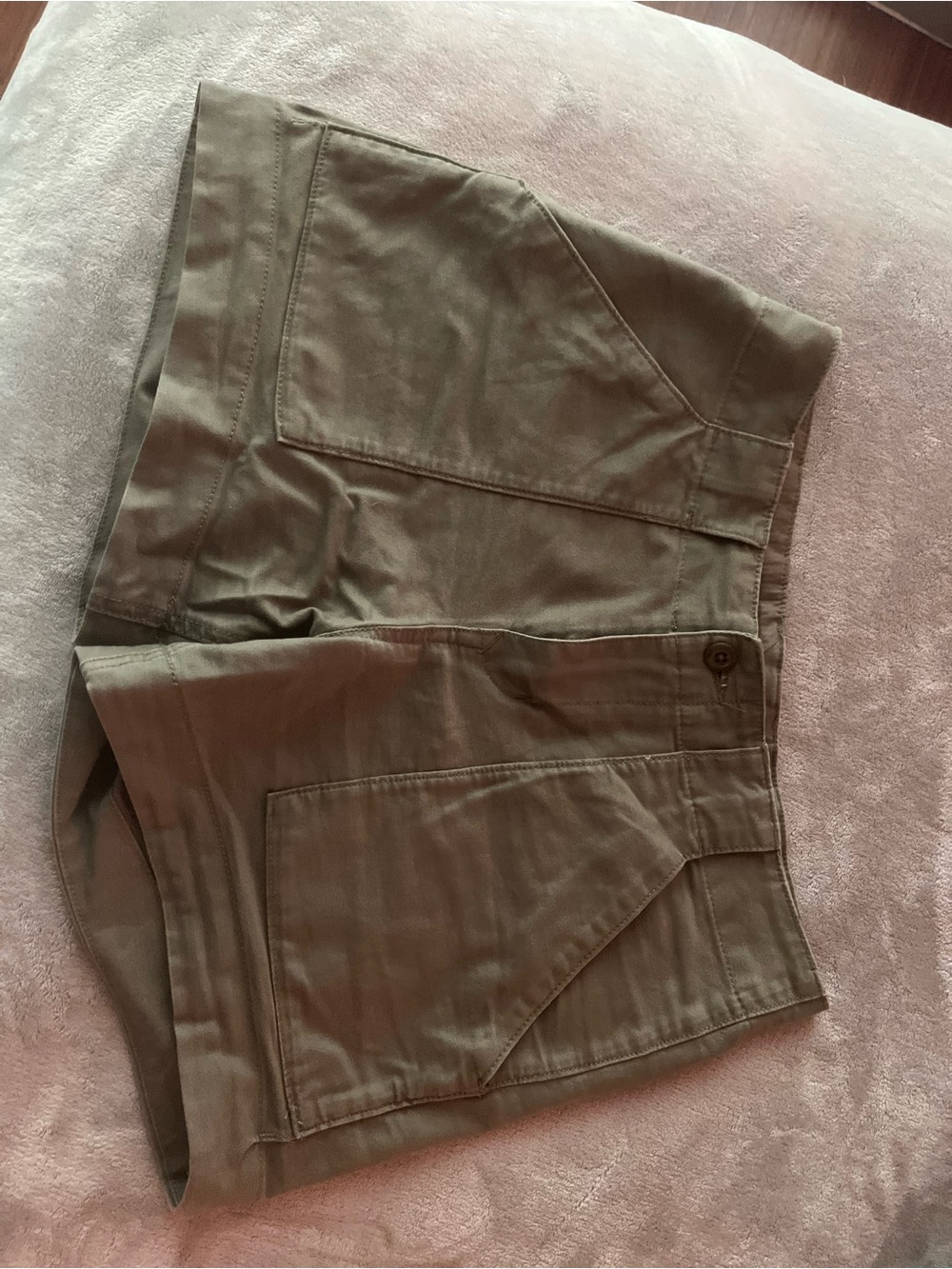 Volcom Olive Utility Pocket Shorts